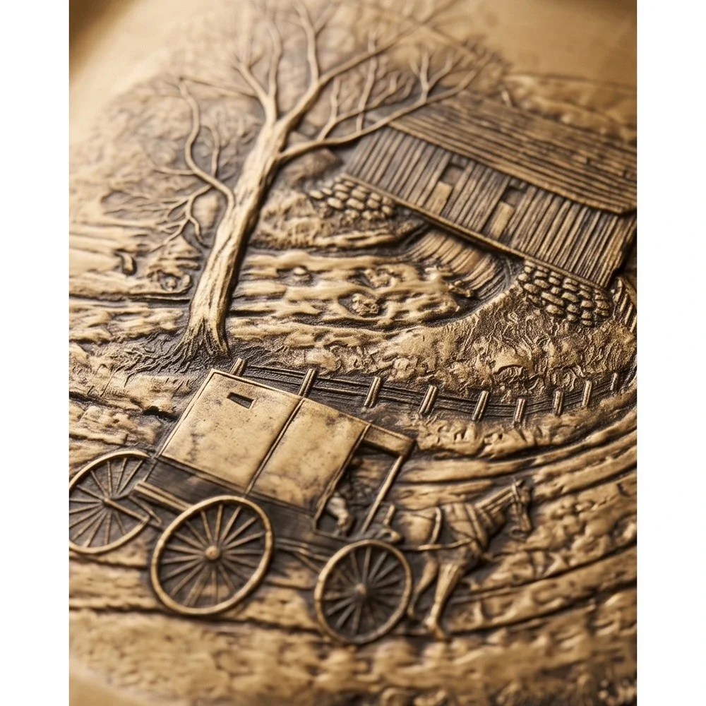 Natale handmade bronzi